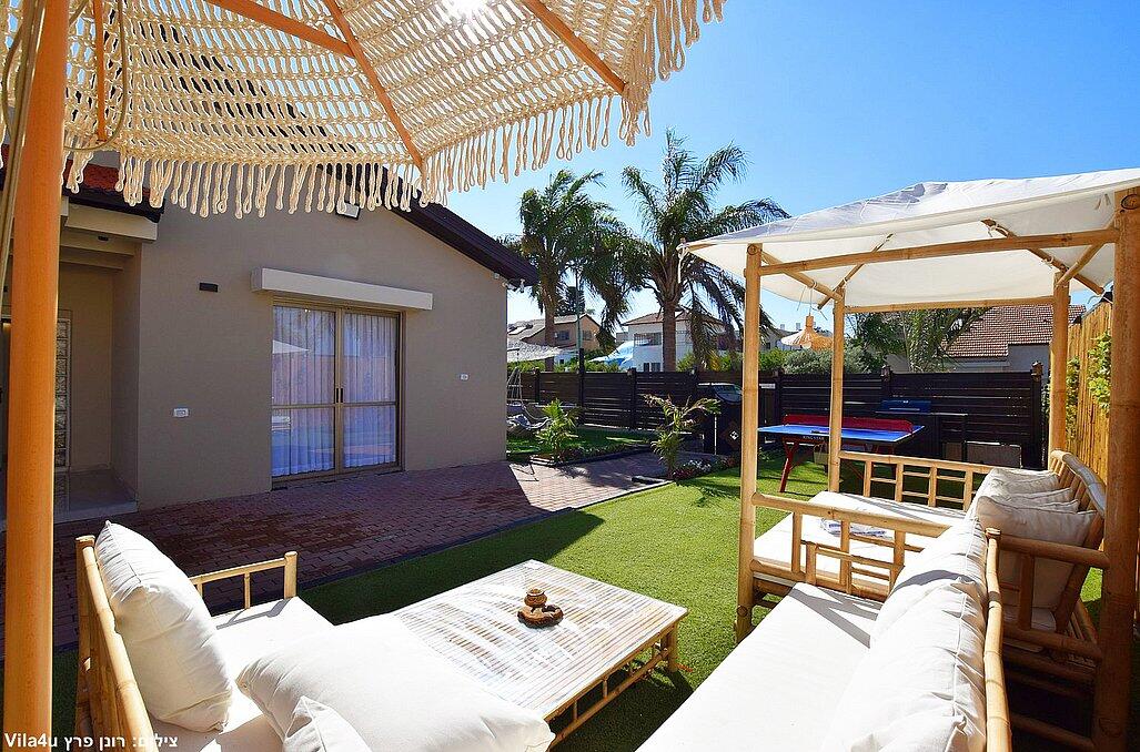 אביטן ריזורט - מערכת ישיבה חיצונית מפנקת